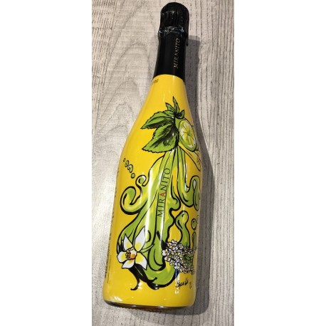 MIRANNITO (boisson alcoolisée gazeuseauxarômes mirabelle vanille citron menthe et verveine)